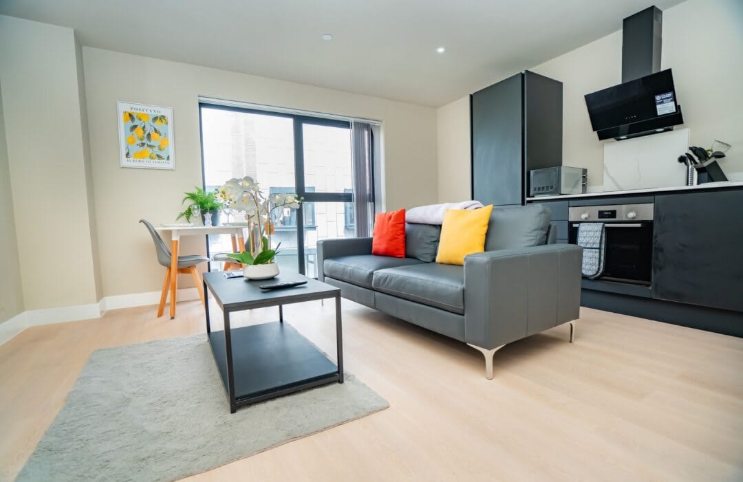 Modern & Bright 1 Bed Apartment in Birmingham