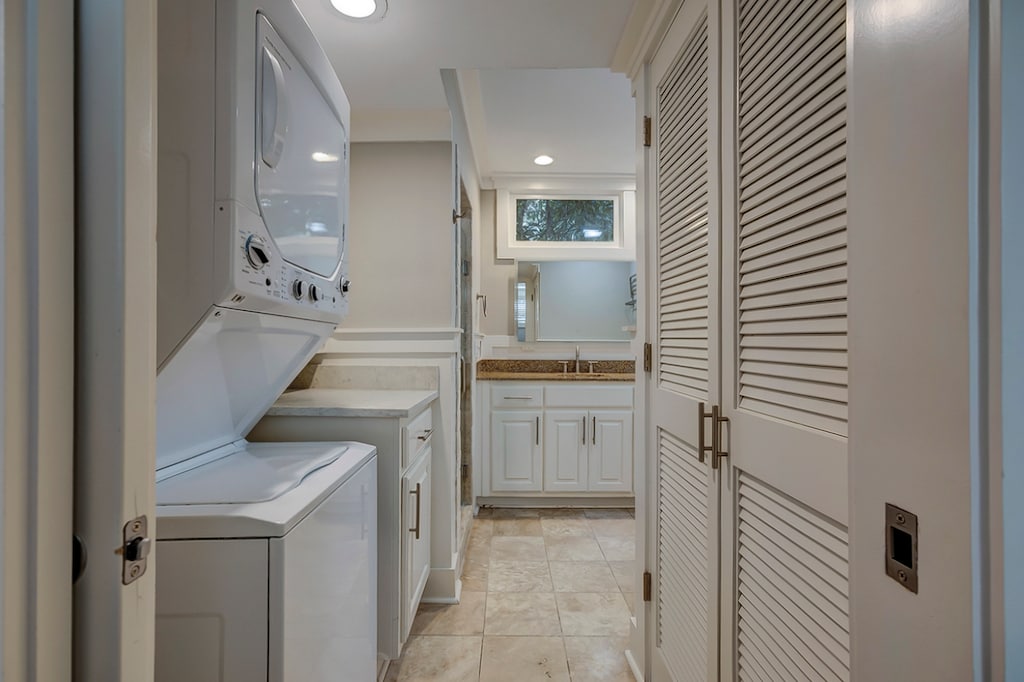 Bathroom 1 and Laundry