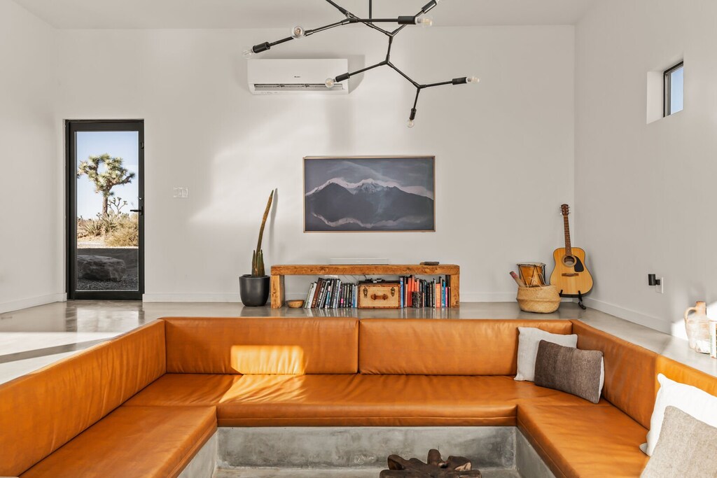 TV in the living room.