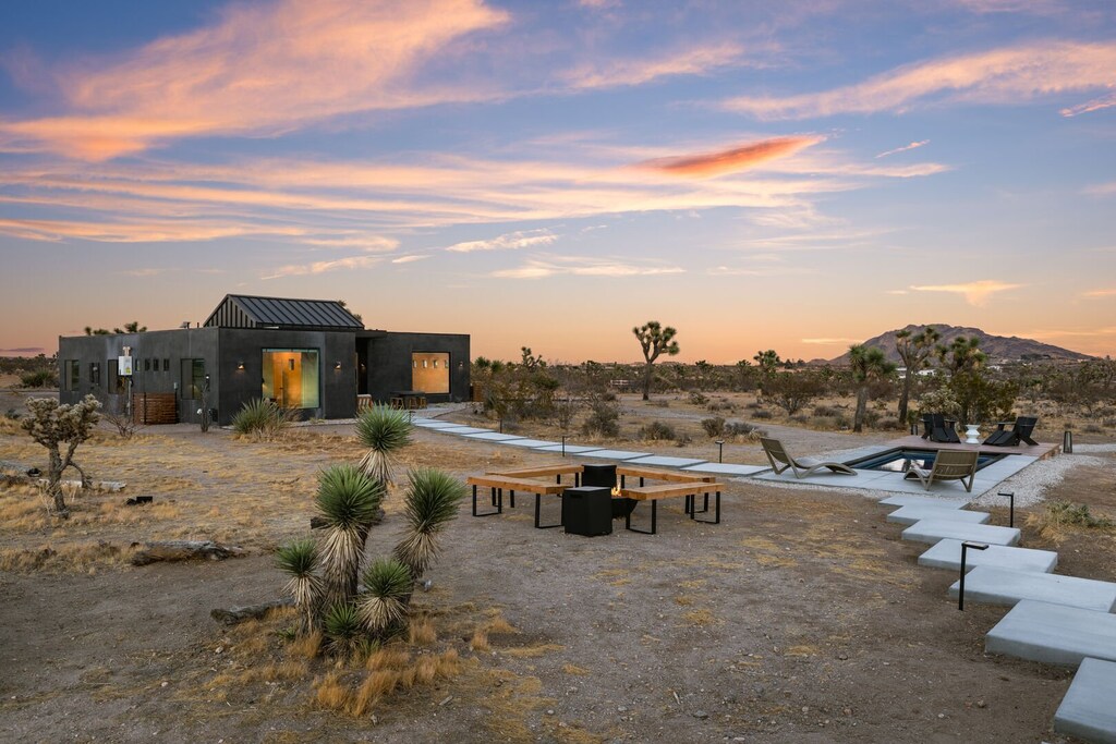 Gather around the fire or take a dip in the pool.