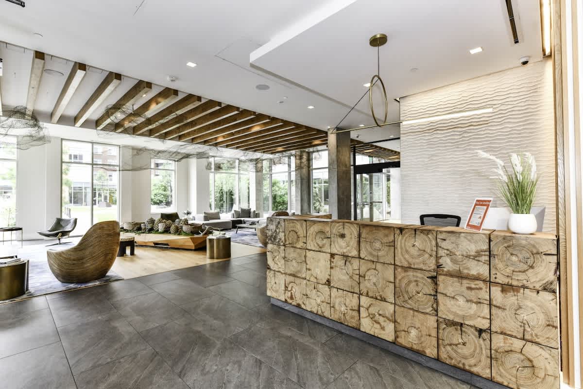 Concierge desk and Lobby