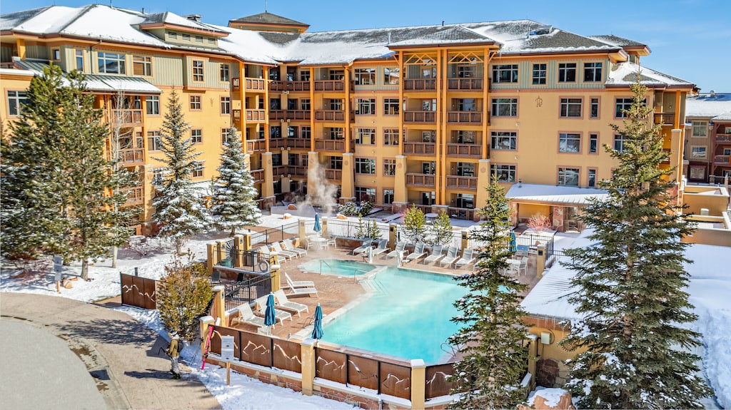 Year round heated pool, enjoy summer as well as winter