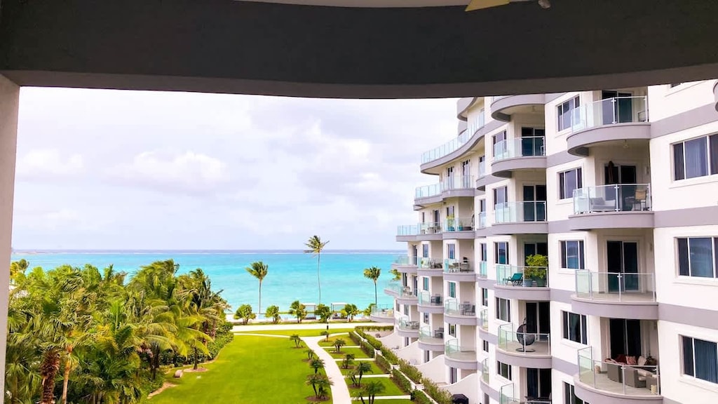 View from 3rd floor balcony 