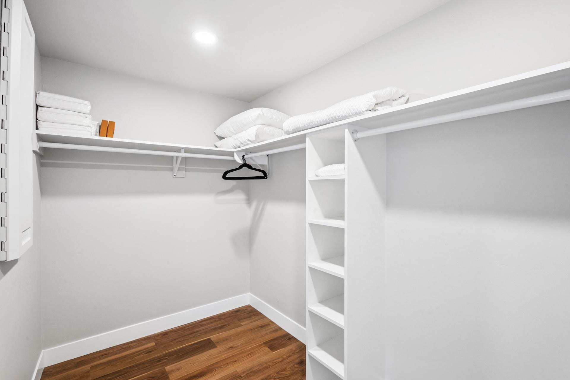 Large walk-in closet in the King Bedroom