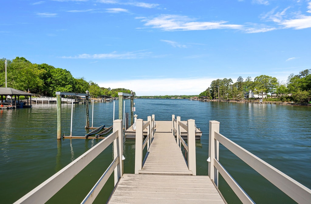 Dock area perfect for your rented boat.