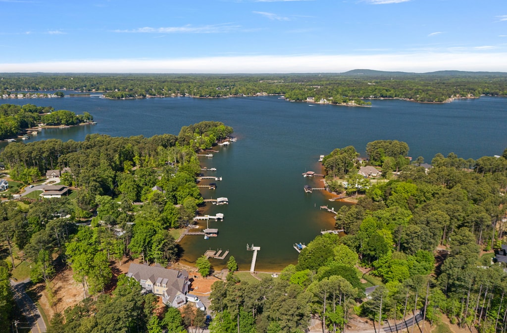 Aerial view of Brick n' Beam.