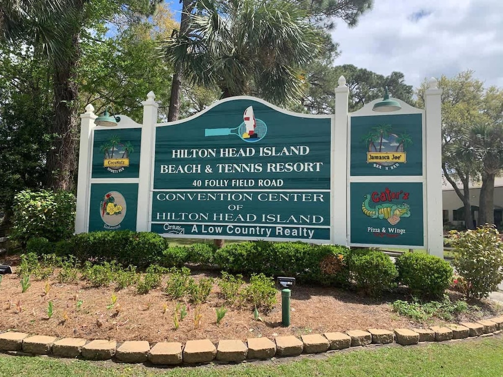 Hilton Head Beach & Tennis Entrance