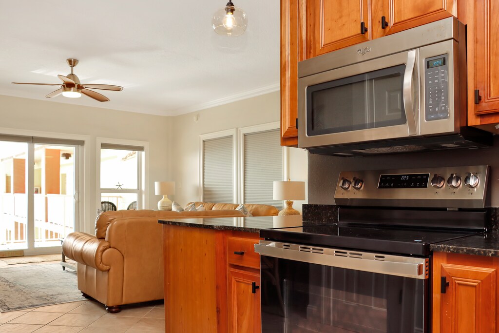 Kitchen and Living Room