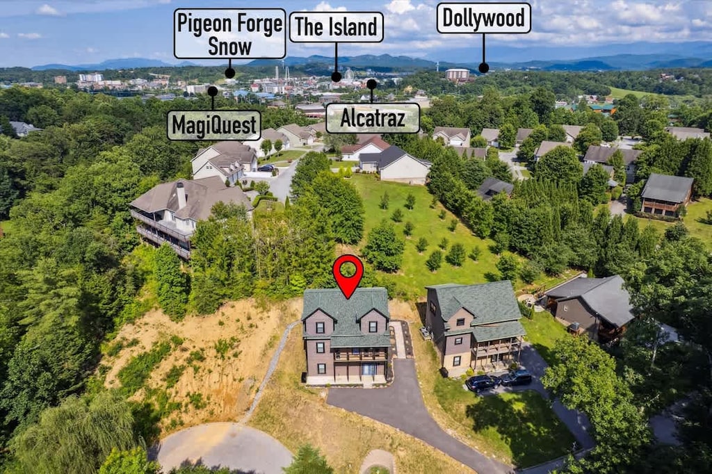  Stunning views await from this charming, spacious getaway in Pigeon Forge!