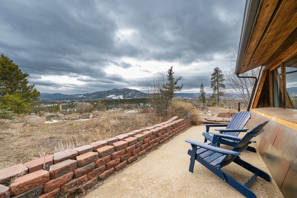 Step onto your private terrace and sink into comfortable chairs while taking in the breathtaking mountain panorama.