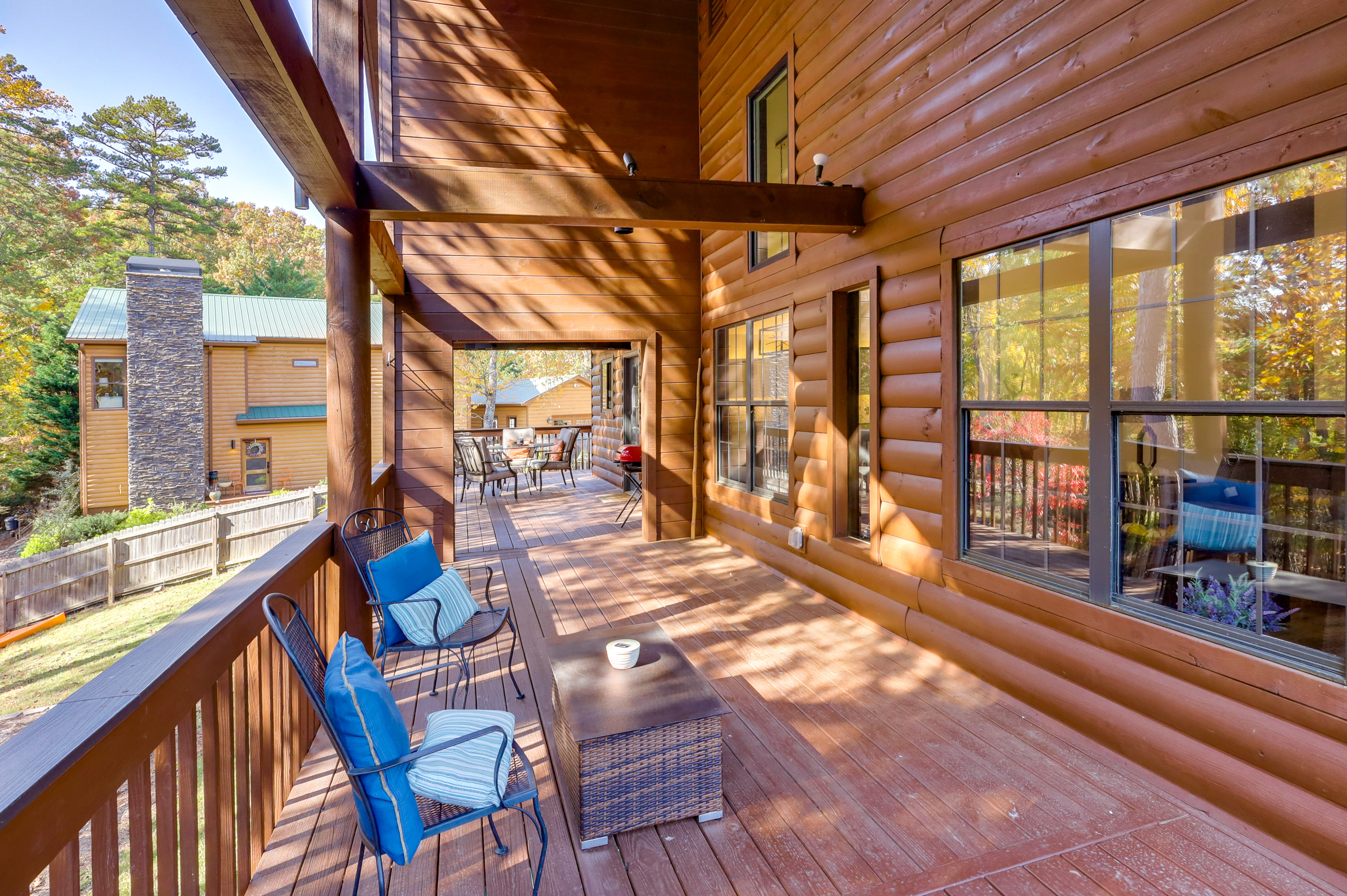 Steps to Lake Lanier: Wooded Escape w/ Boat Dock