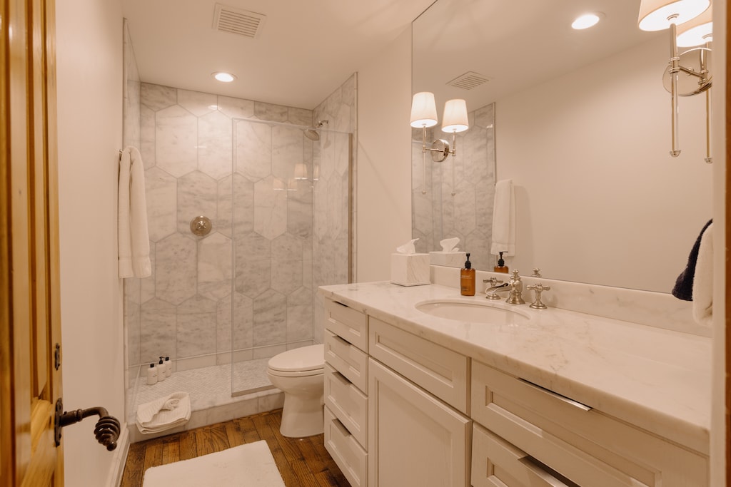 Hallway Bathroom