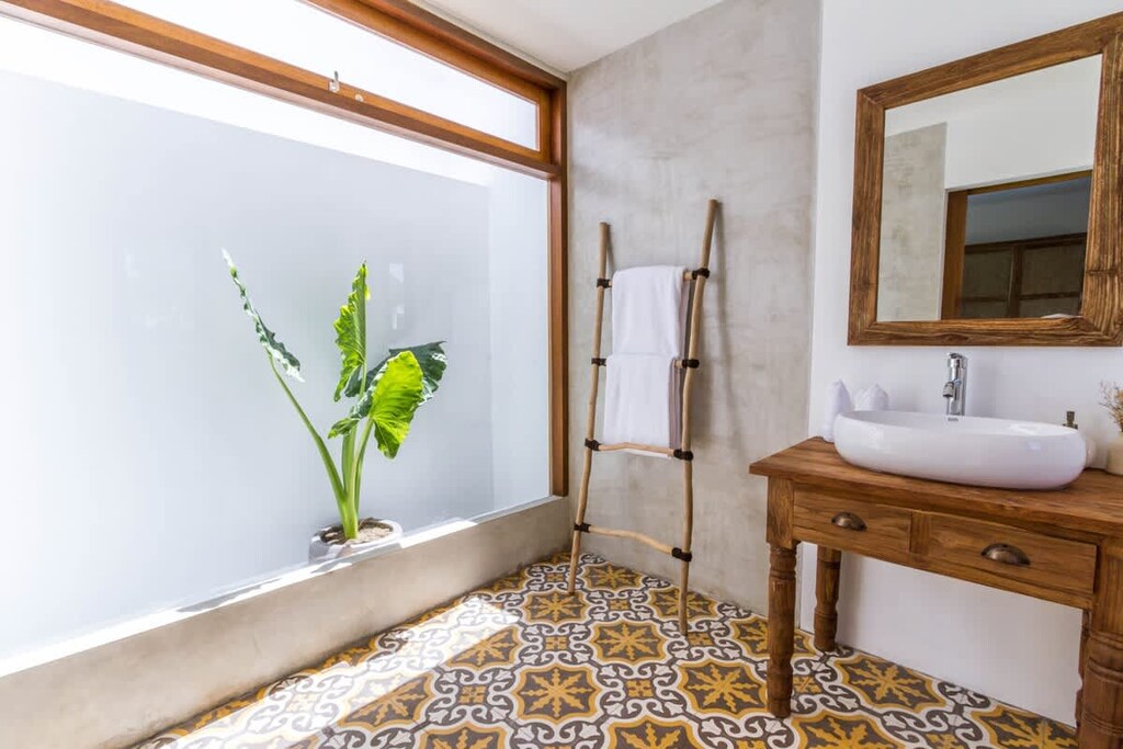 Unwind and relax in your own private oasis – the bathroom