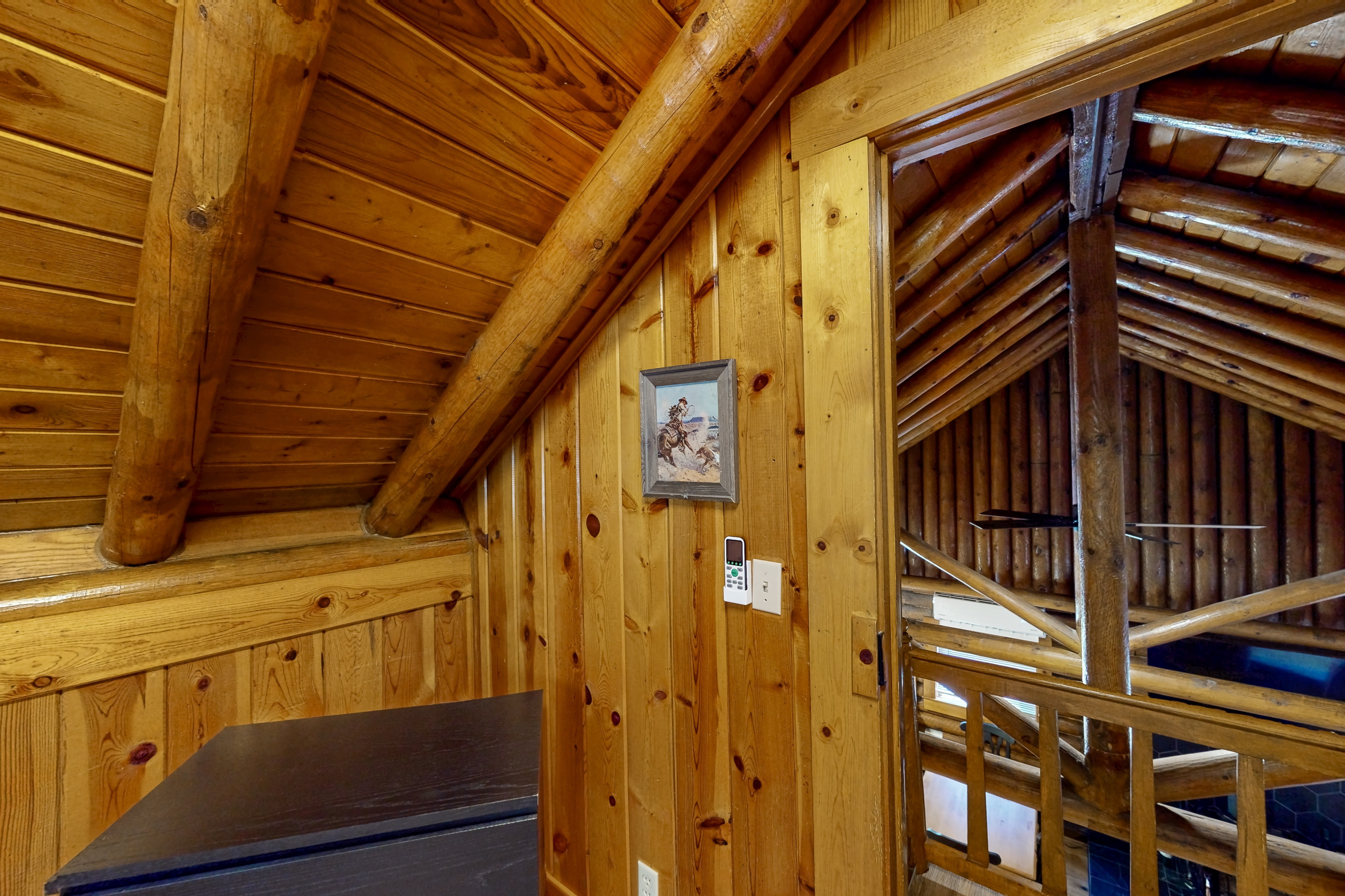 3BR Cabin w/ Loft, Wood Stove, AC & Fire Pit