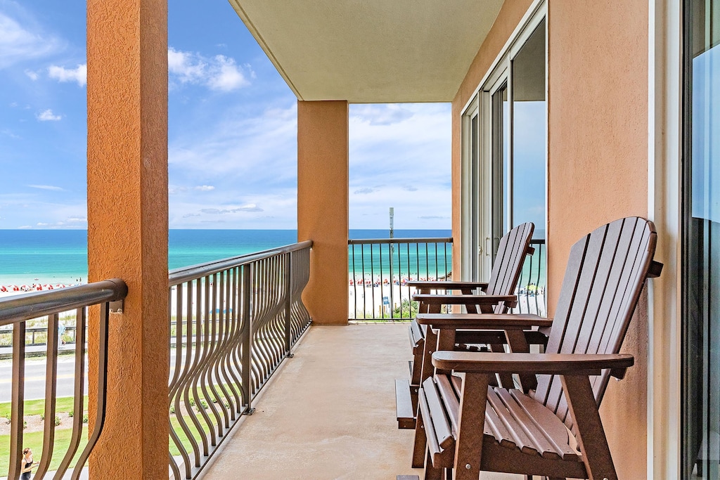 Mediterranea 401A - Miramar Beach - Balcony & Gulf View