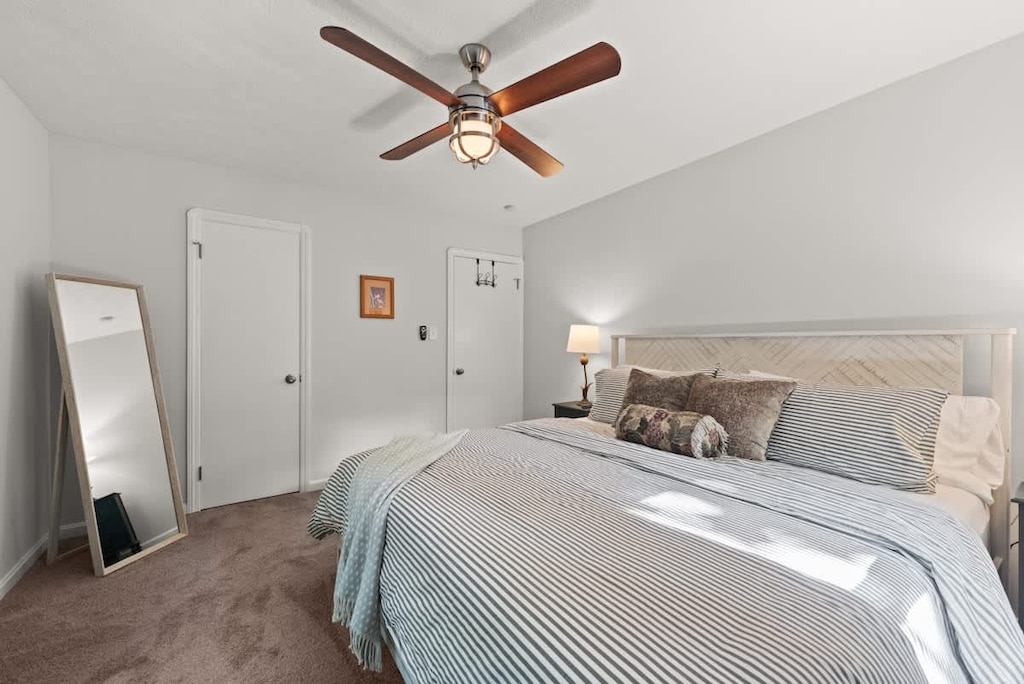 Sunlight streams in, illuminating a space designed for relaxation and comfort in first floor.  Soaking up the vibes.