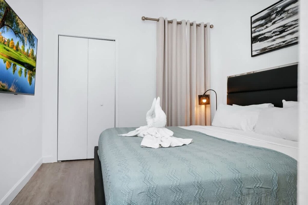Sink into luxury with hotel-quality sheets and plush duvets!