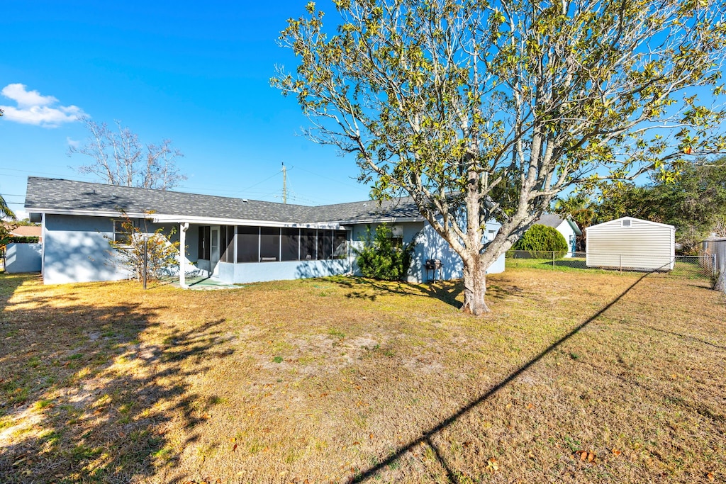 Large backyard- perfect space for kids to play!