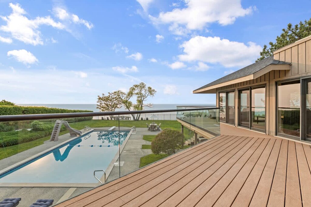 Soak up the view from your private, sun-drenched deck.