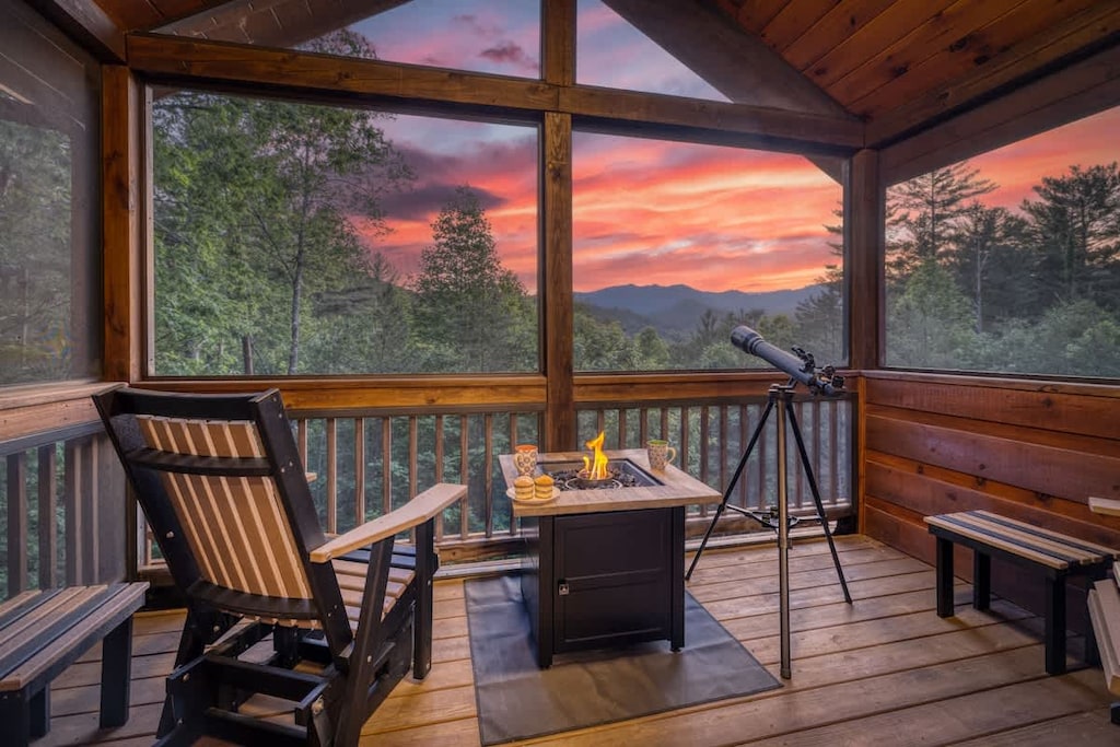 Amazing sunsets from the master bedroom balcony