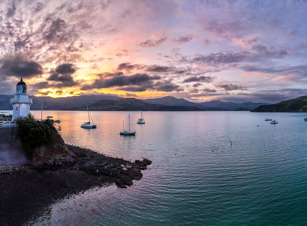 Pop down the road (5 mins) to Akaroa’s famous lighthouse