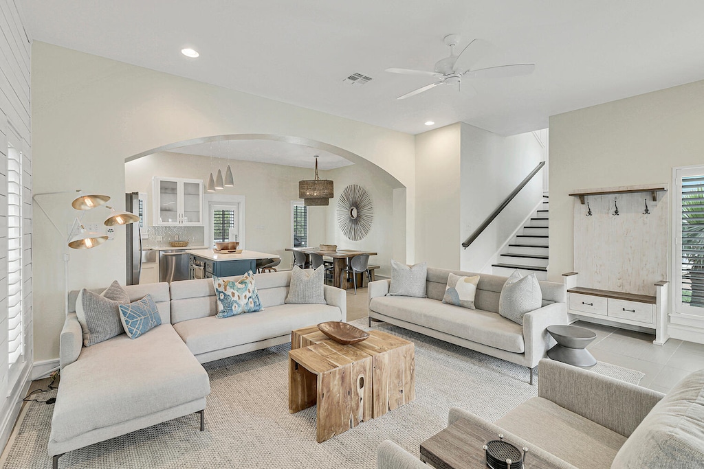 1st Floor Living Area. 