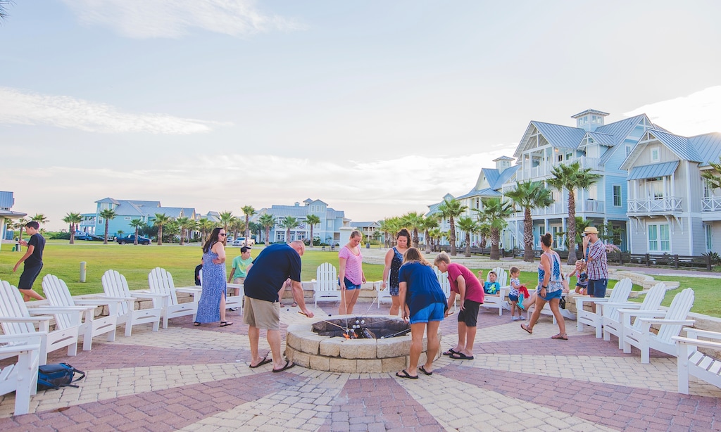 Community Fire Pit. 