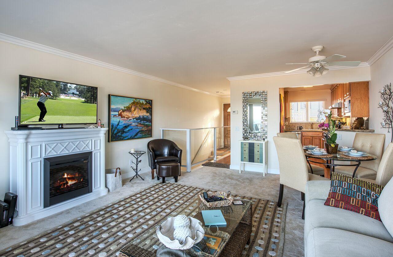 Great Room - Living Room, Dining Area and Kitchen