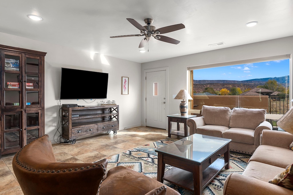 Bright, spacious layout