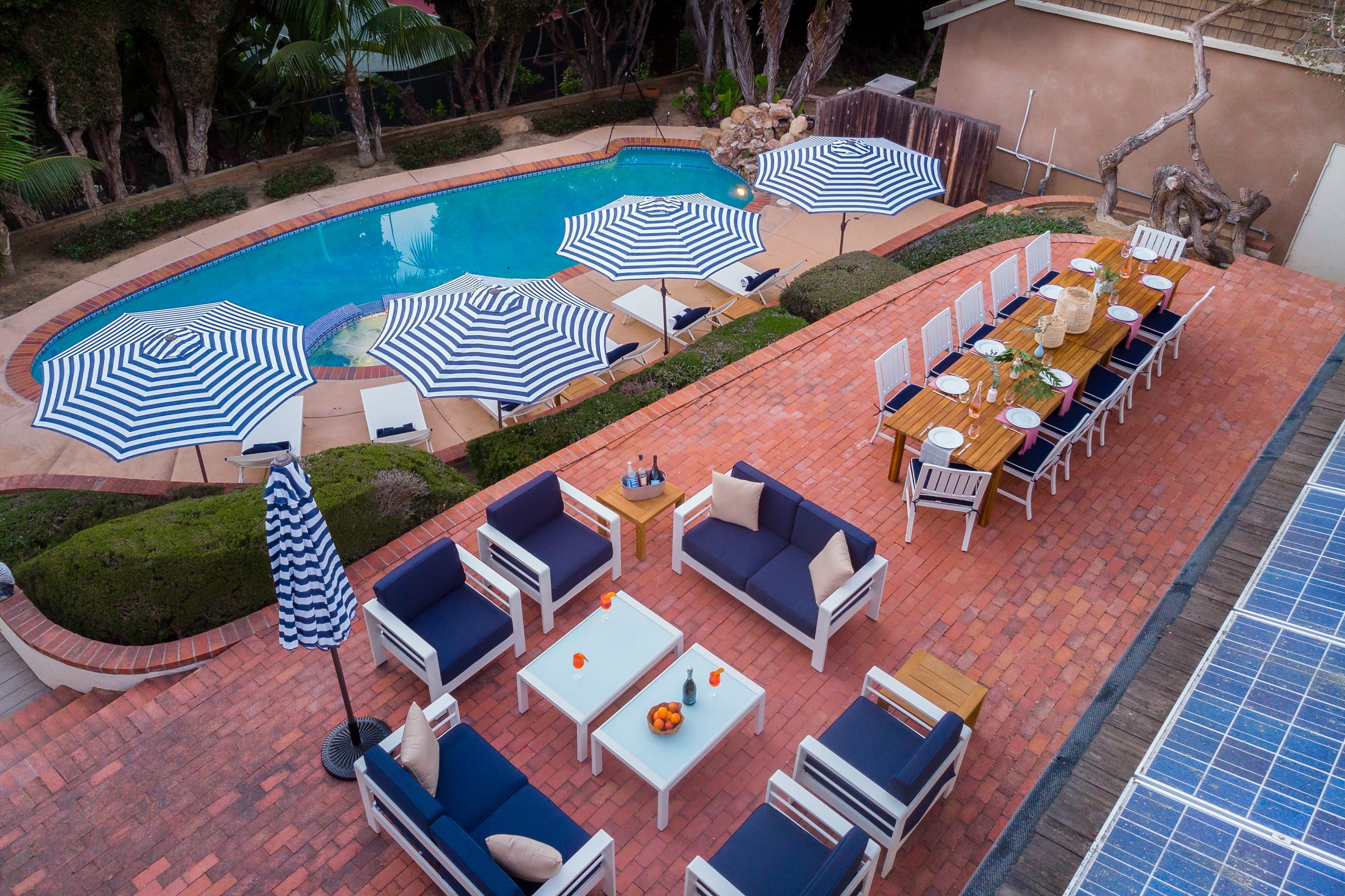 Perfect place to entertain on the spacious patio.
