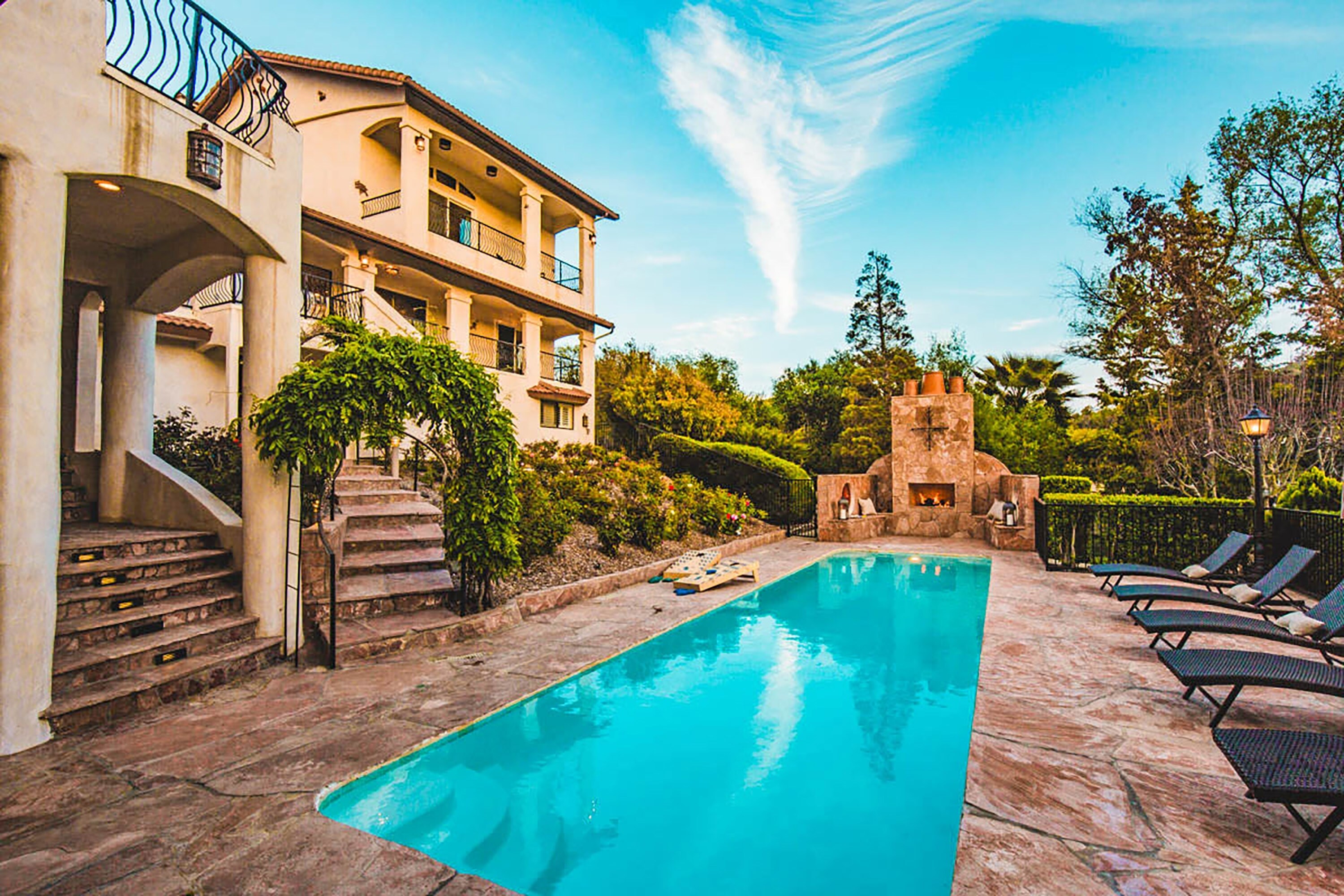 Splash, play, and relax around the pool.