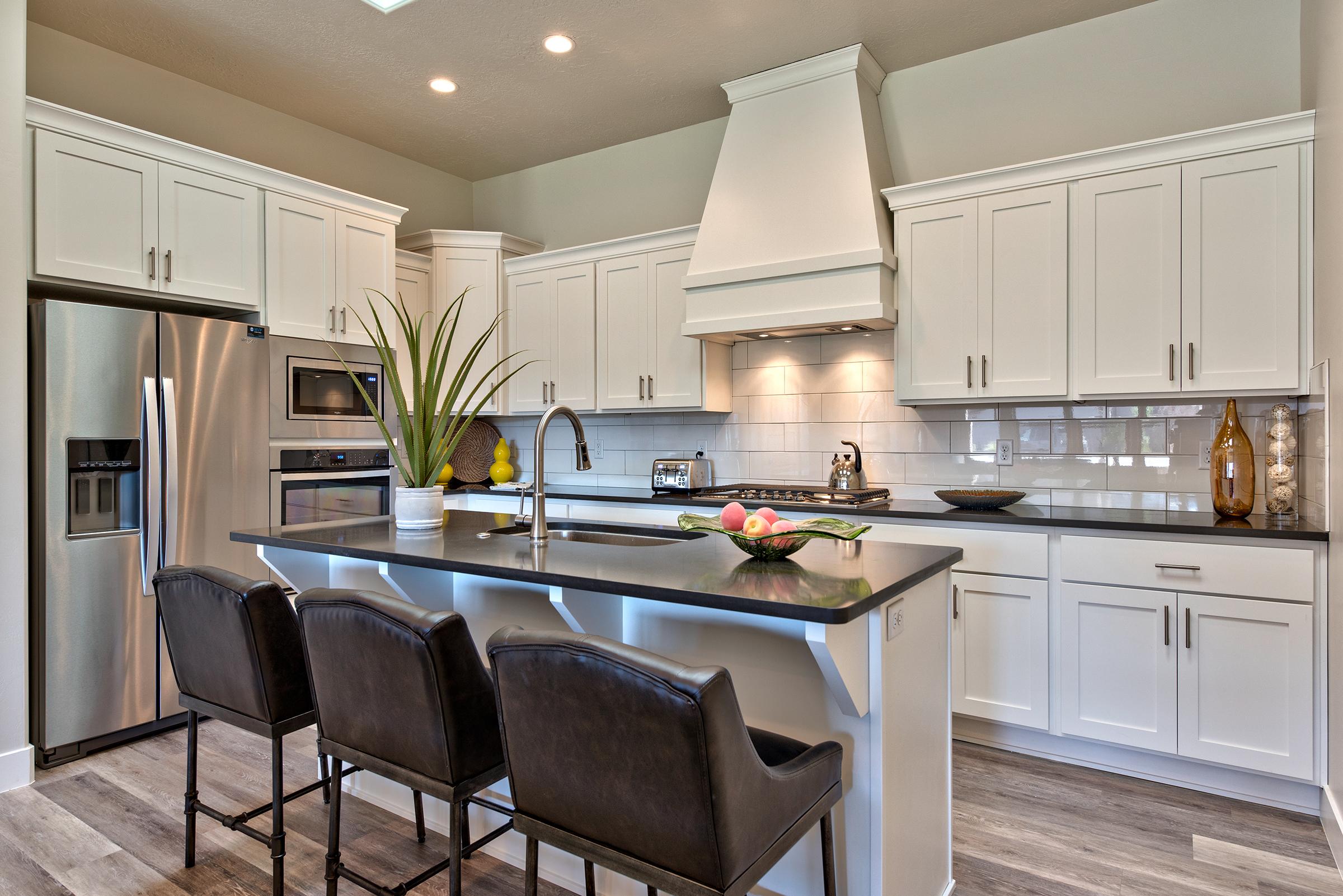 The Kitchen is fully stocked with all the dishes, cookware, baking pans, and cutlery you will need for meal preparations and includes stainless steel appliances and granite counter tops. 