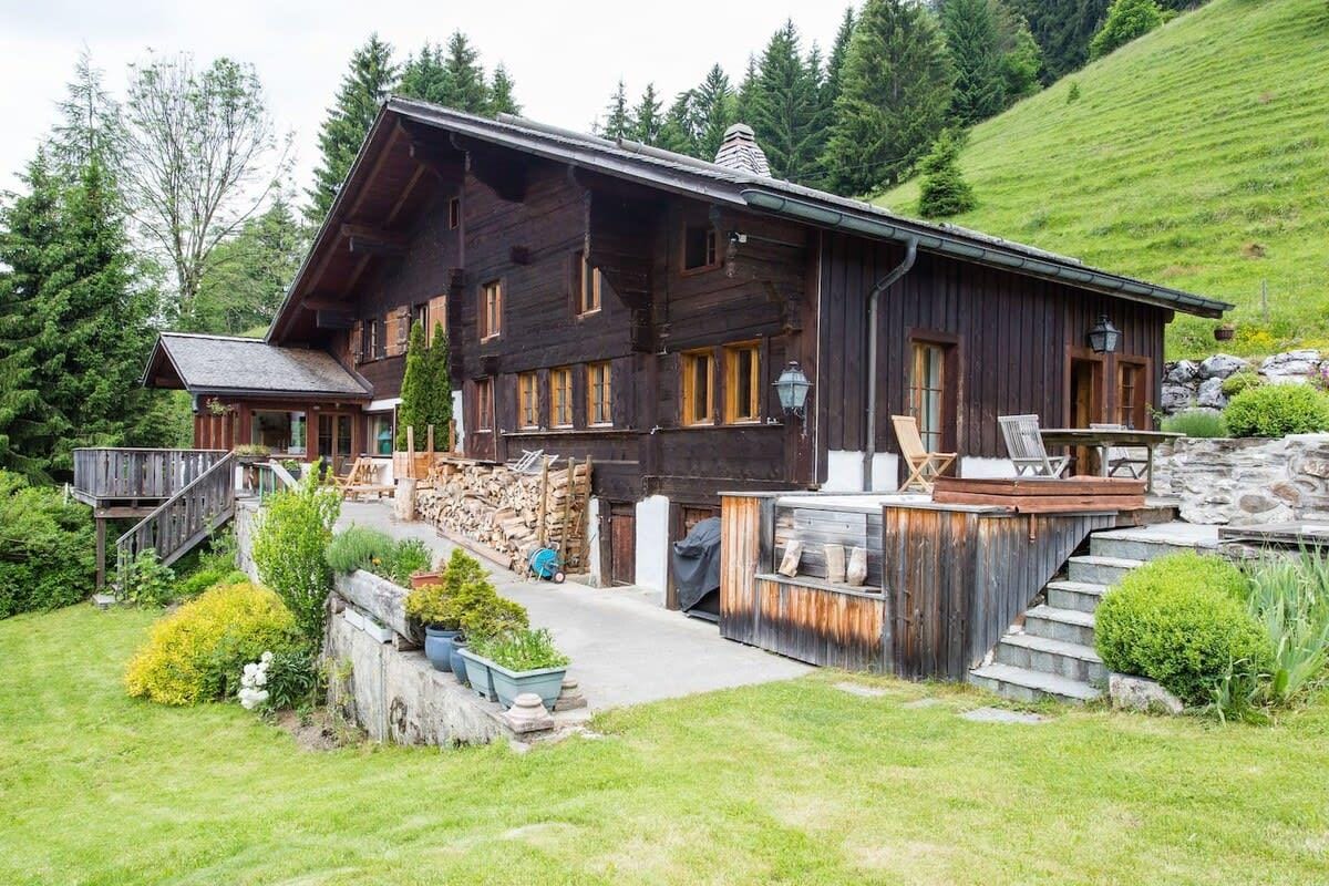 Property Image 1 - Chalet in the Forest near Gstaad Super Ski Region