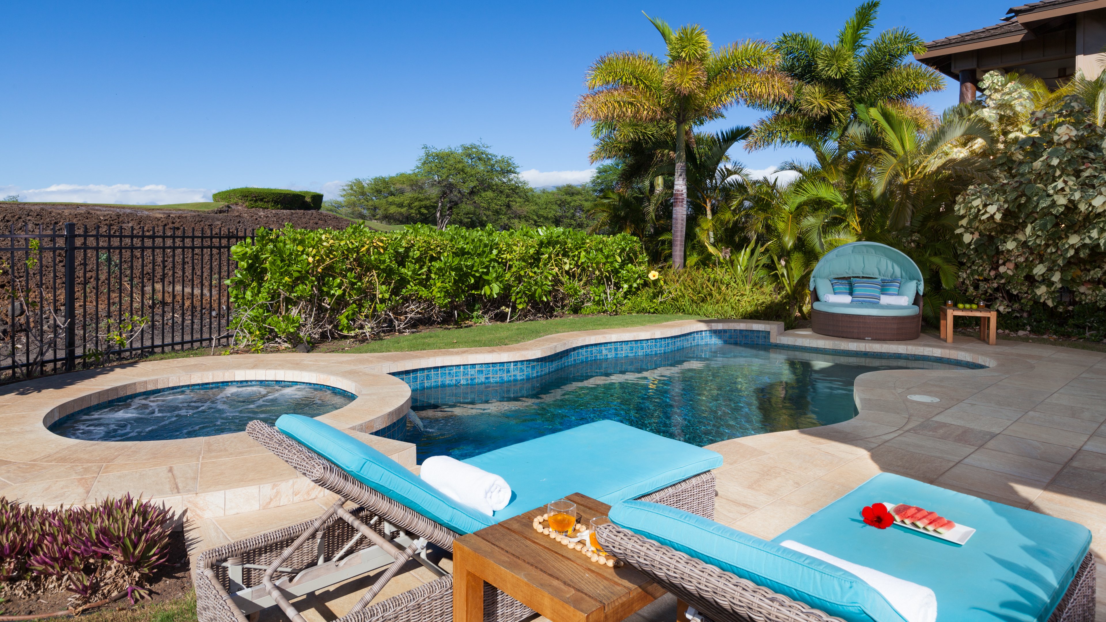 Your backyard Oasis - heated pool and spa