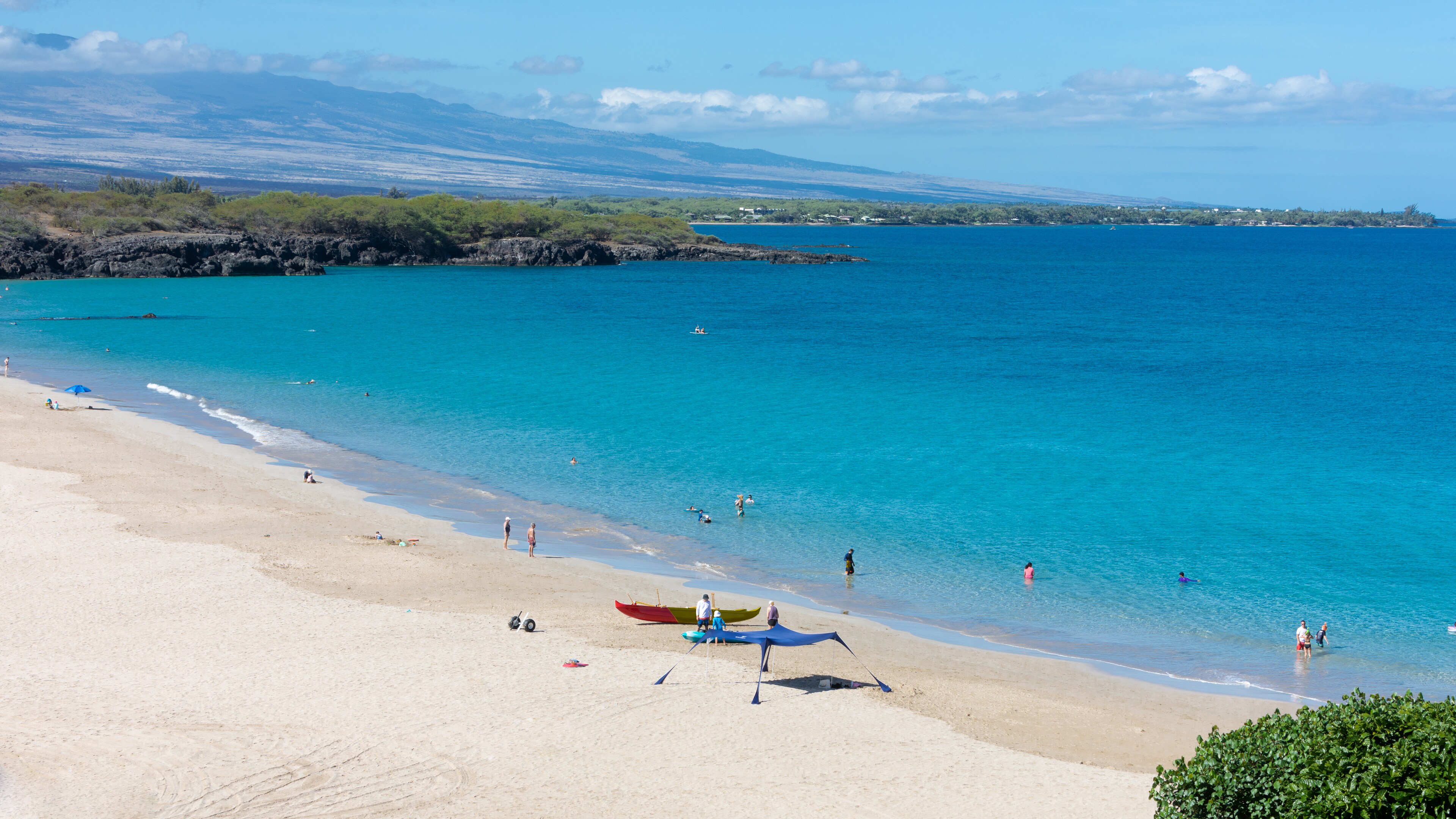 Just minutes away from Hapuna the stunning turquoise water at Hapuna BeachBeach - voted #1 beach in the USA