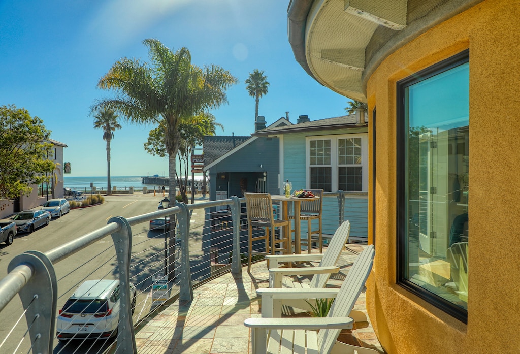 A wrap around deck with white water views.  Time to settle in.