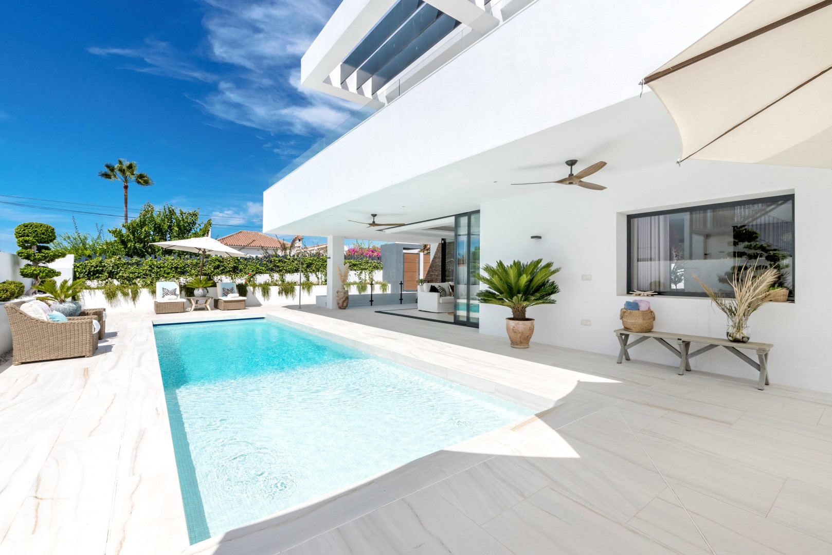 Property Image 1 - Chic villa with modern decor and private pool