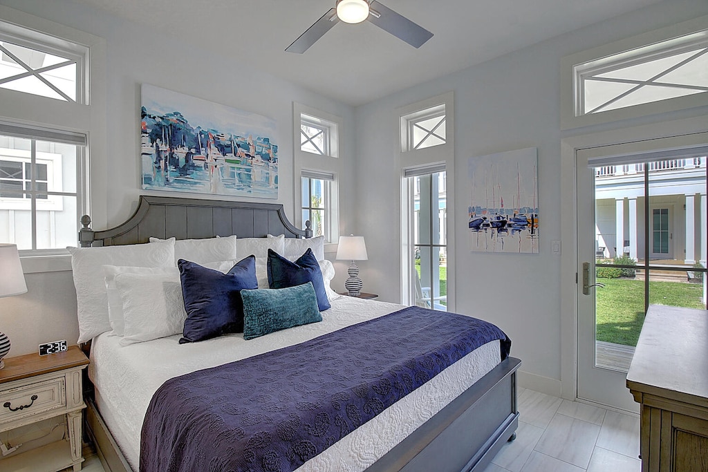 Primary King Bedroom, 1st Floor. 