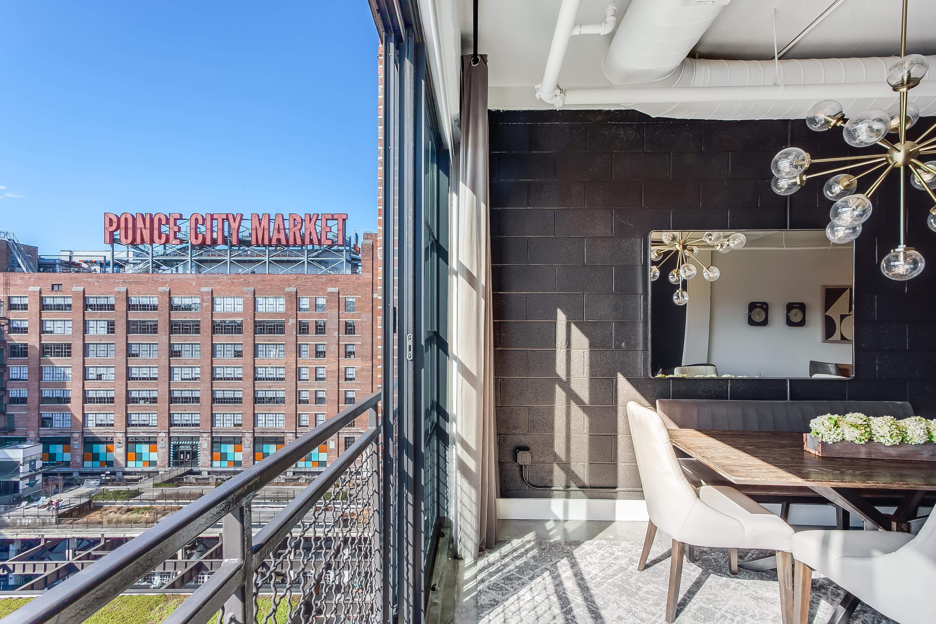 Property Image 2 - Opulent Ponce City Market Flat with Sliding Windows