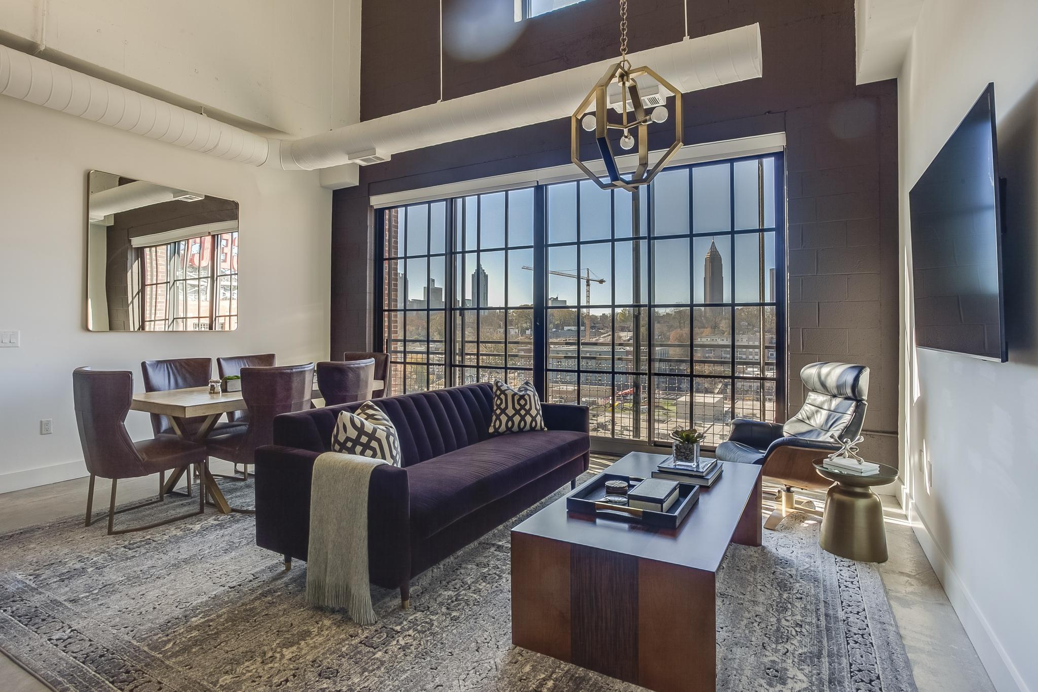 Property Image 1 - Ponce City Market Flat with Sunset Views Of Downtown