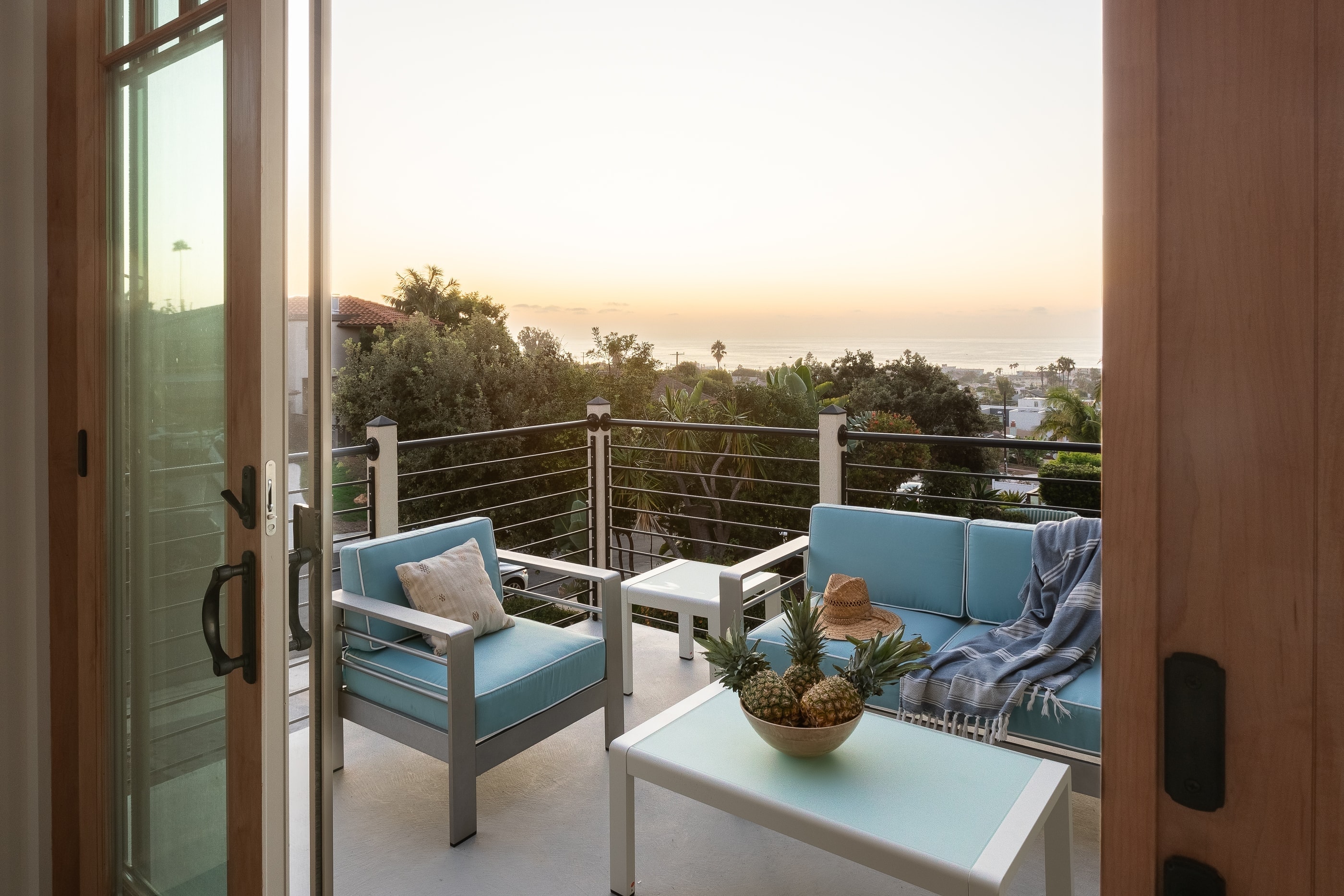 Enjoy the ocean views from the second floor.