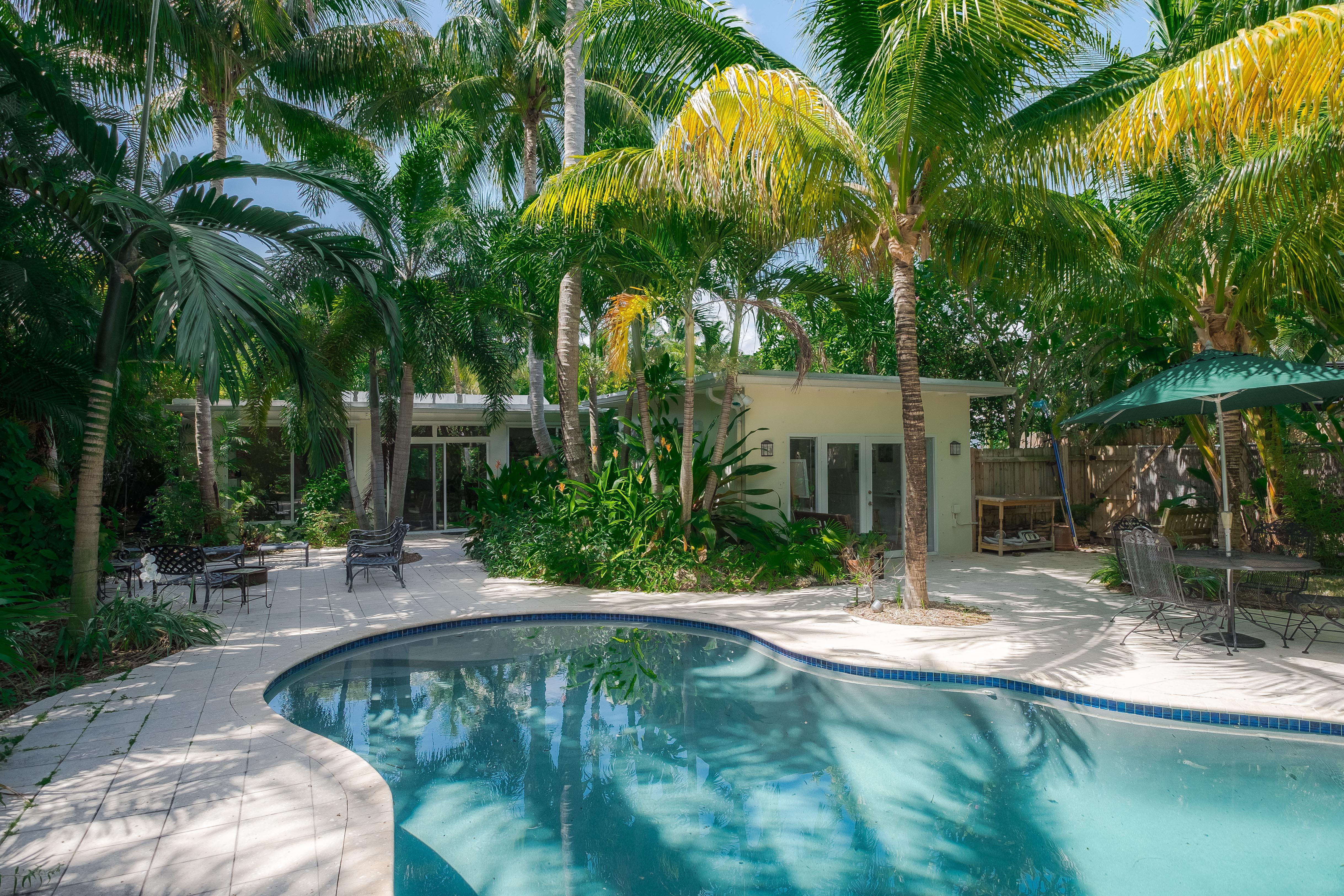 Property Image 1 - Tropical Tranquil Pool Home Retreat Near InterCoastal