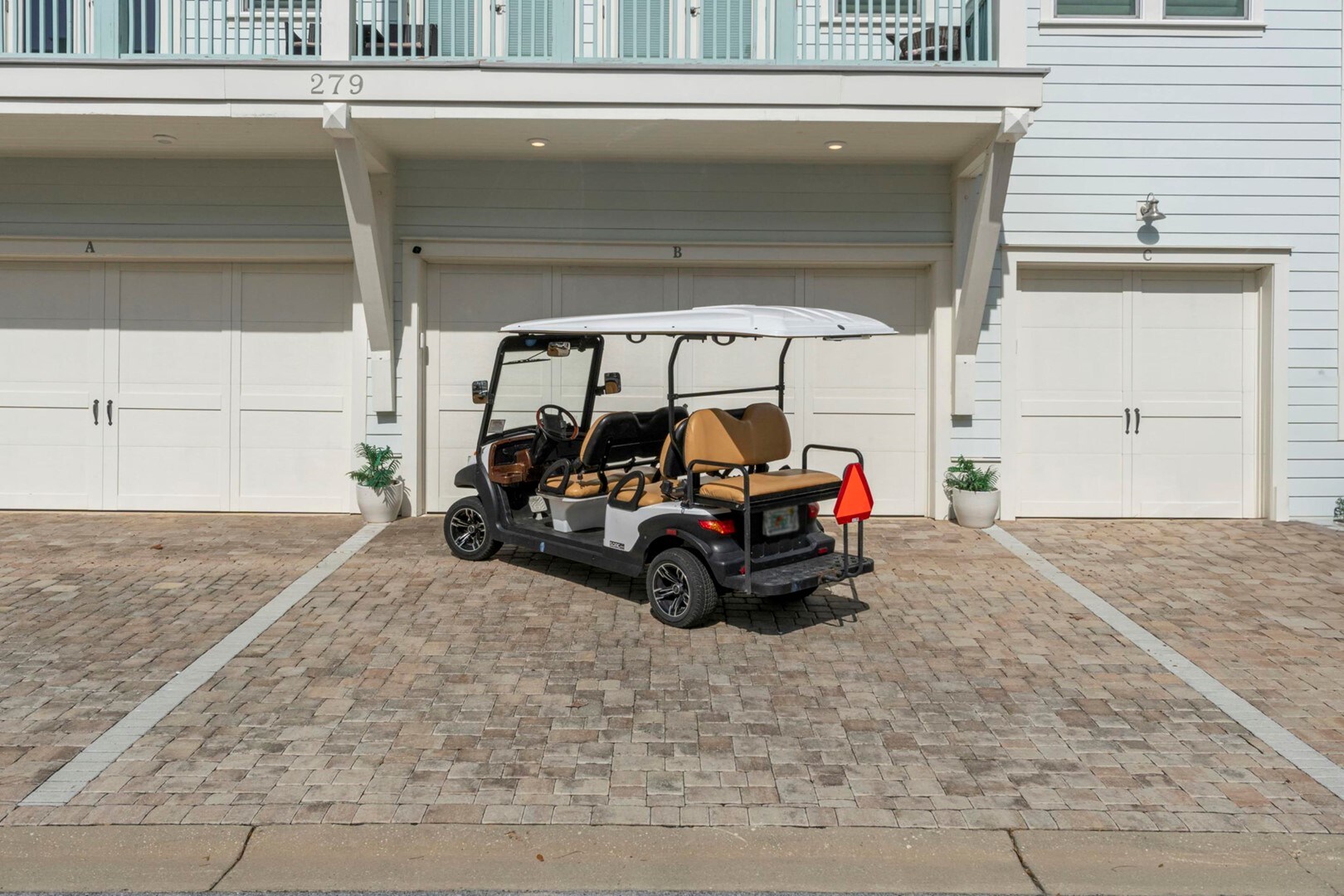 Golf Cart Included in Rental