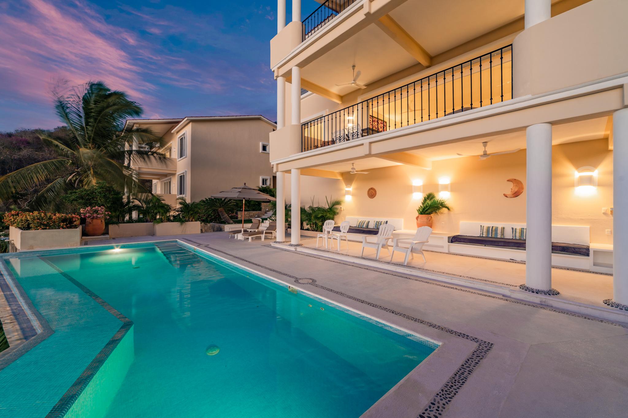 Pool Seating Area