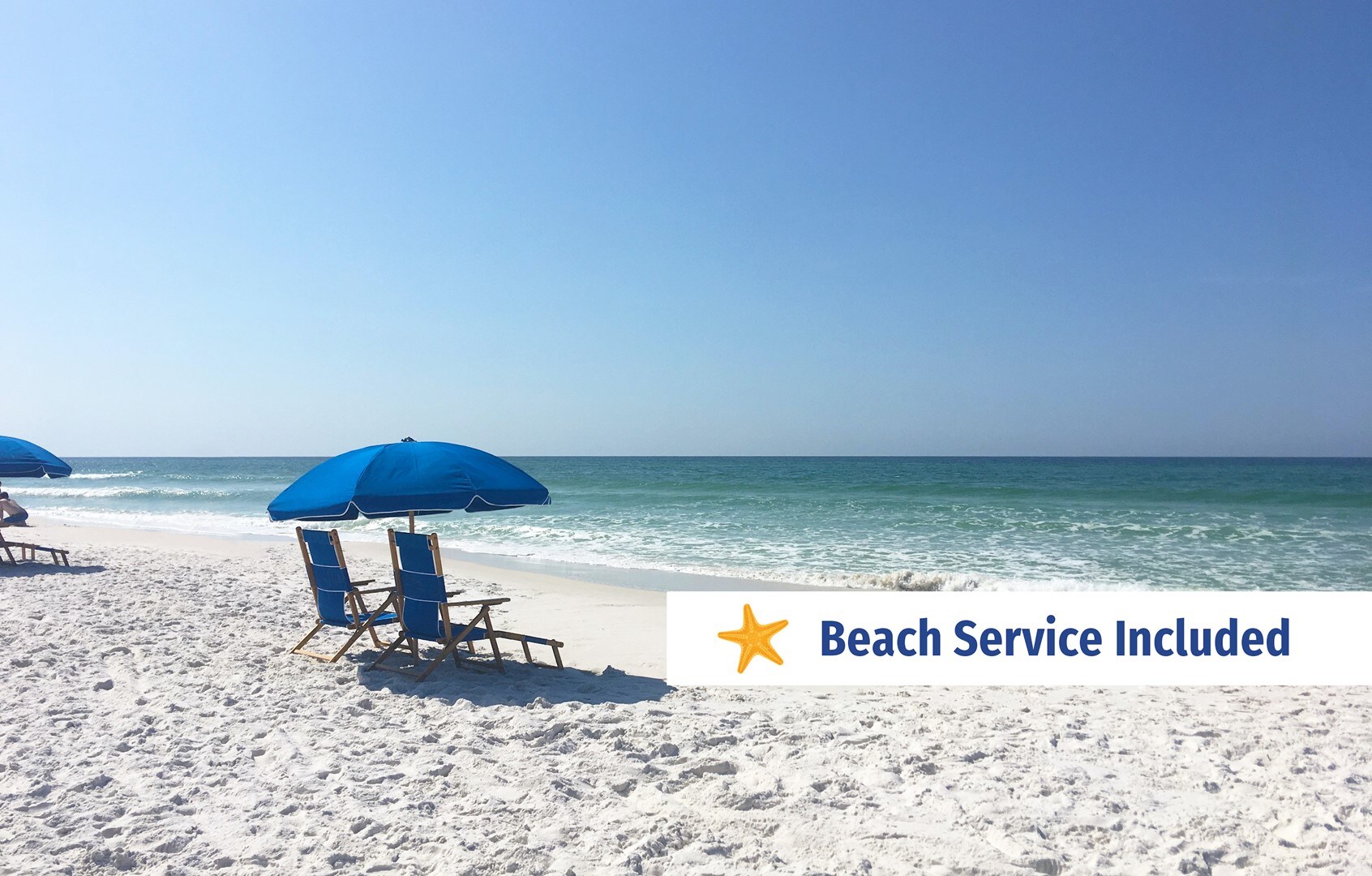 Beach Chair Service Included - Seasonal