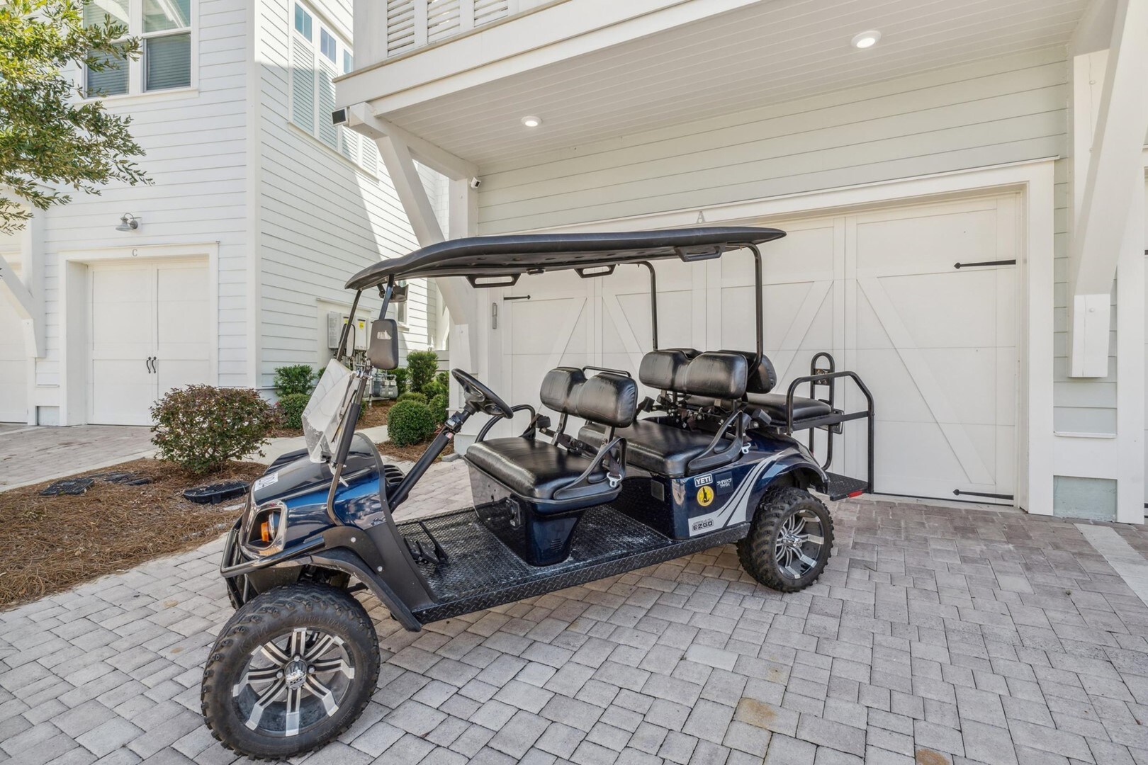 Golf Cart Included in Rental