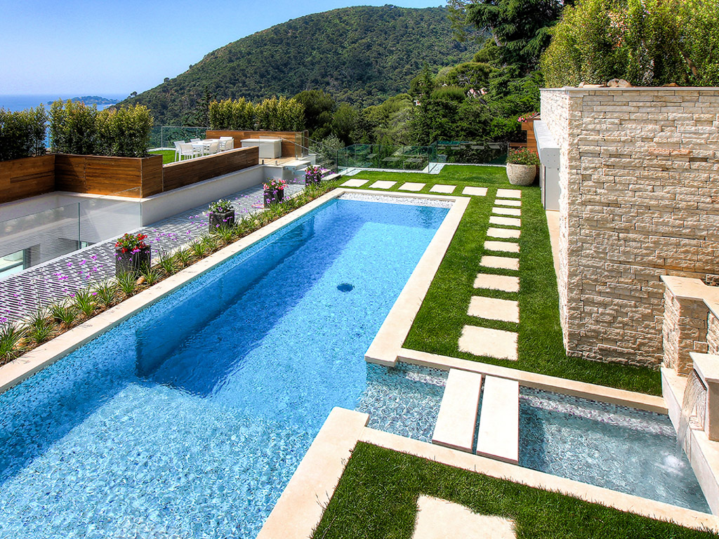 Property Image 1 - Sleek Modern Villa with Heated Pool, Sauna & Incredible Sea Views