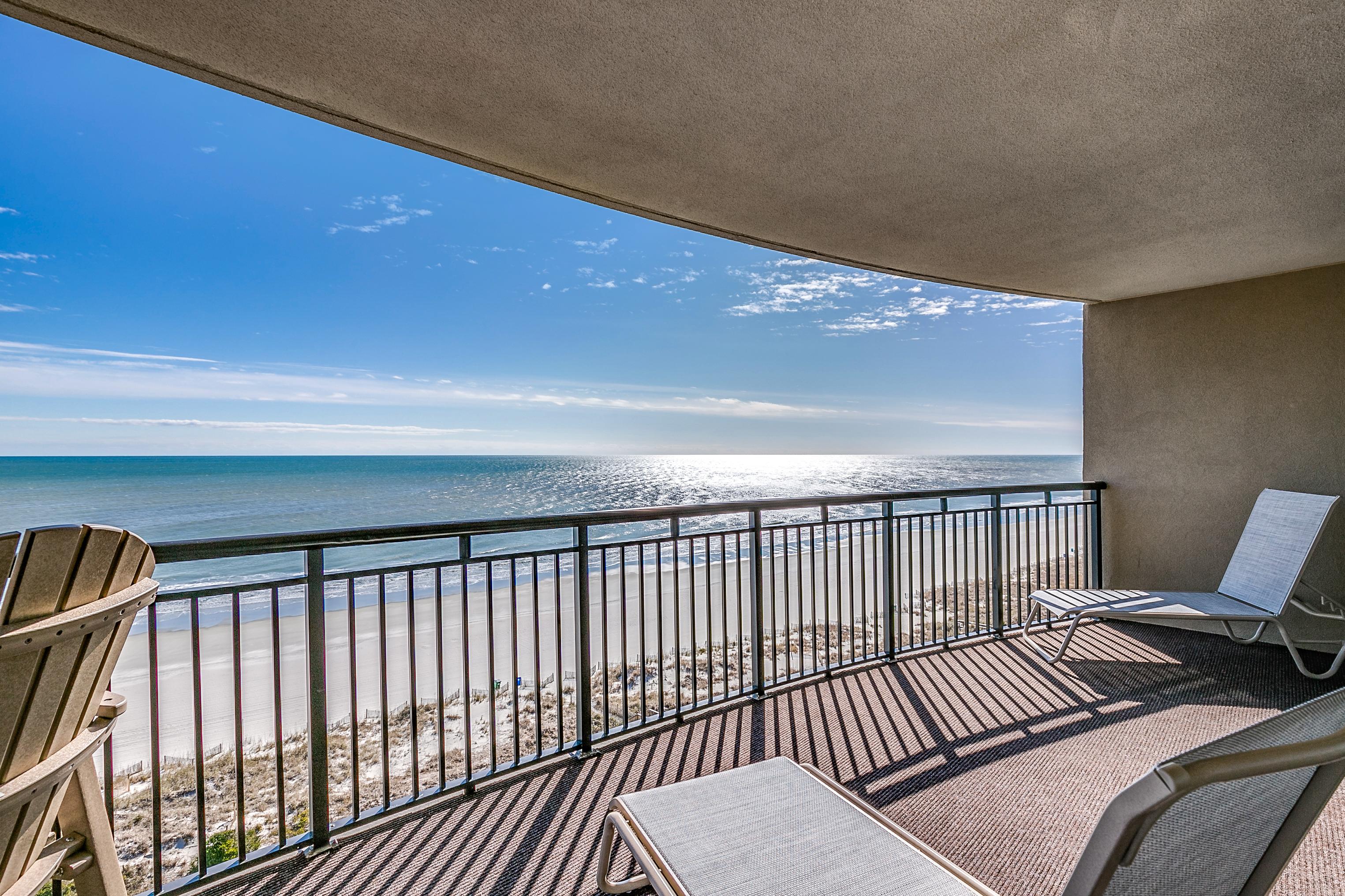 Property Image 1 - Updated Oceanfront Condo with Huge Wraparound Balcony