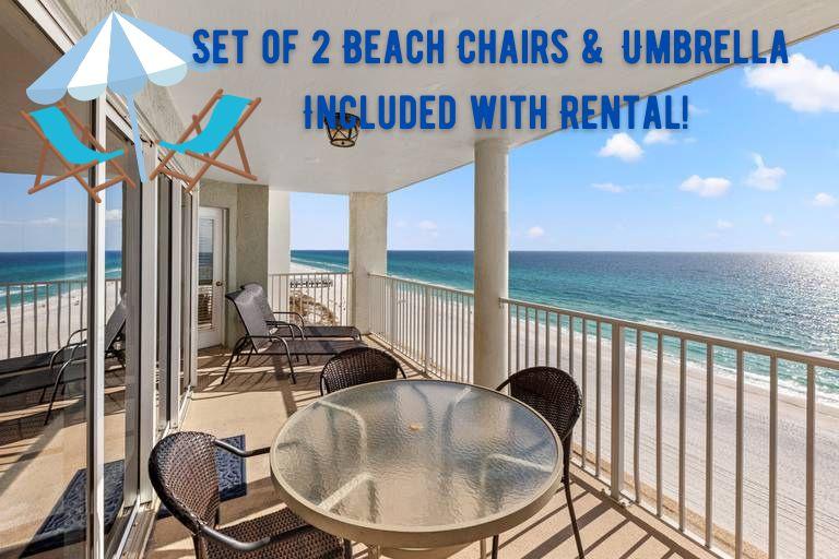 Property Image 1 - 3 Pools! Beach View Living Room! Beach Chair Service Inc!