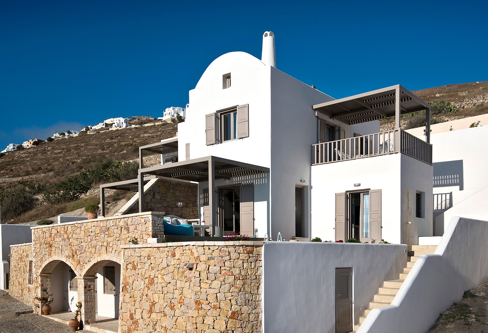 Property Image 2 - Wonderful 4 Bedroom with Private Pool and Spacious Veranda Boasting Amazing Unobstructed Aegean Sea Views 